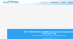 Desktop Screenshot of hostingnoproblem.com